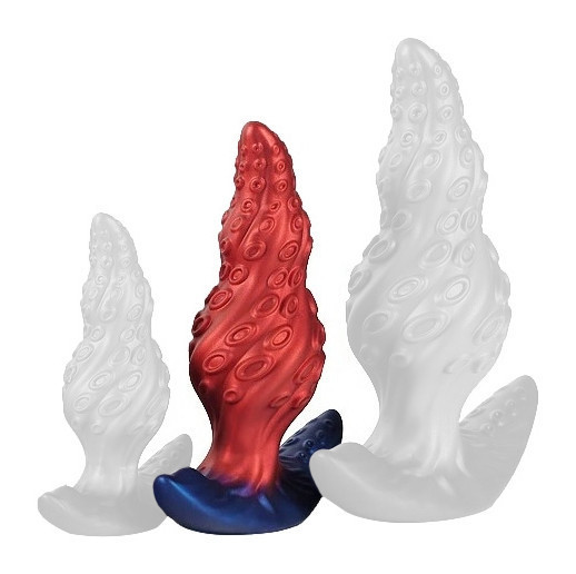 Knotak Red Plug anális dugó M méret 17 x 6,3 cm Knotak Red Plug anális dugó M méret 17 x 6,3 cm